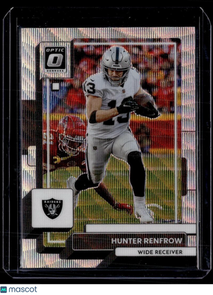 2022 OPTIC SILVER WAVE /300 HUNTER RENFROW RAIDERS