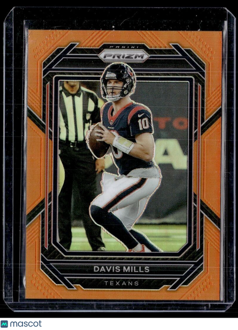 2022 PRIZM ORANGE /249 DAVIS MILLS TEXANS