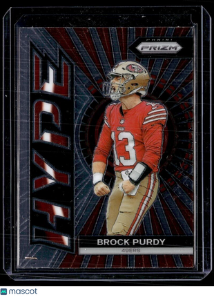 2023 PRIZM HYPE BROCK PURDY 49ERS