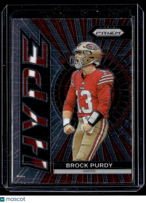 2023 PRIZM HYPE BROCK PURDY 49ERS