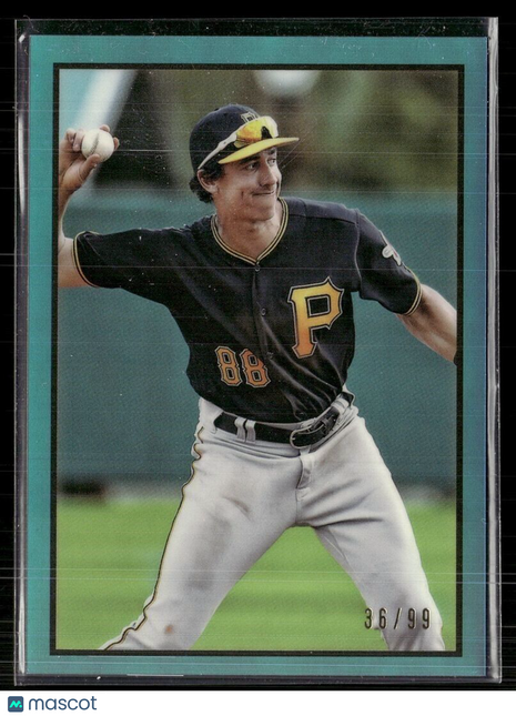 2019 BOWMAN HERITAGE BLUE /99 COLE TUCKER PIRATES