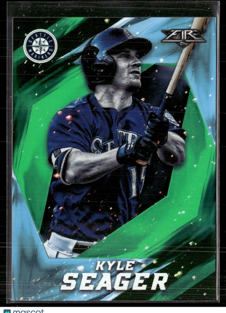 2017 TOPPS FIRE GREEN /199 KYLE SEAGER MARINERS
