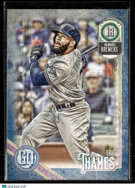 2018 GYPSY QUEEN BLUE INDIGO /250 ERIC THAMES BREWERS
