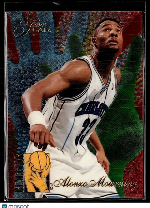 1994-95 FLAIR REJECTOR ALONZO MOURNING HORNETS