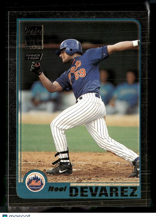 2001 TOPPS GOLD /2001 ROOKIE NOEL DEVAREZ METS