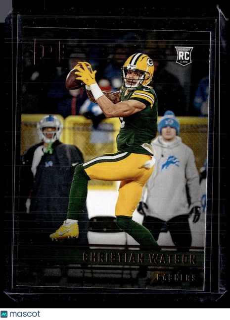 2022 CHRONICLES PINK PANINI ROOKIE CHRISTIAN WATSON PACKERS