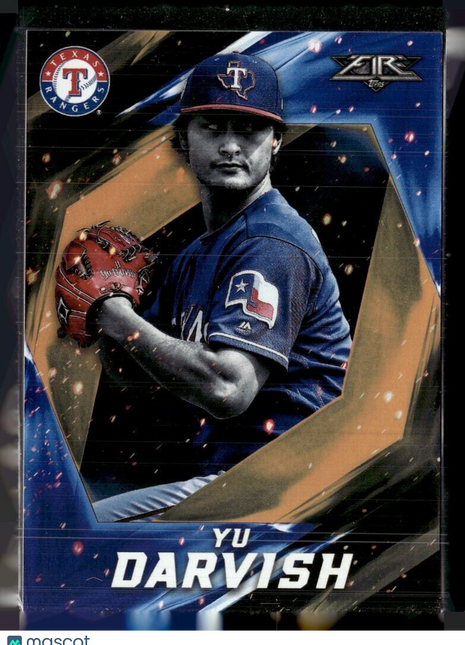 2017 TOPPS FIRE ORANGE /299 YU DARVISH RANGERS
