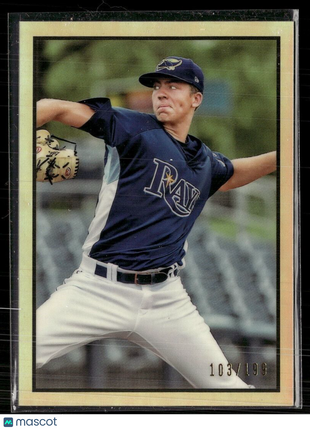 2020 BOWMAN HERITAGE REFRACTOR /199 MATTHEW LIBERATORE RAYS