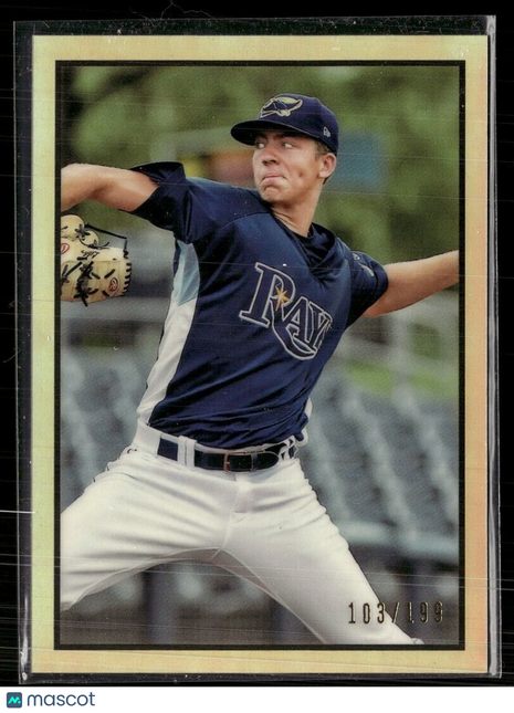 2020 BOWMAN HERITAGE REFRACTOR /199 MATTHEW LIBERATORE RAYS