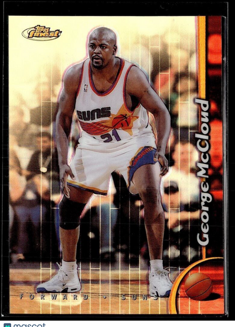 1999-00 FINEST REFRACTOR GEORGE MCCLOUD SUNS