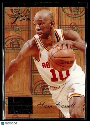 1994-95 FLAIR PLAY MAKER SAM CASSELL ROCKETS