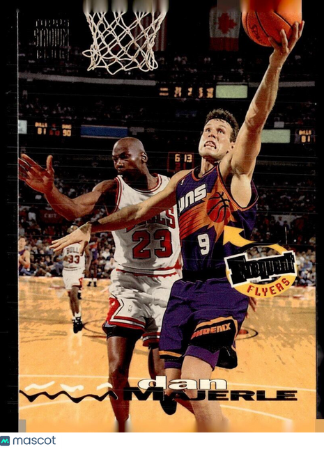1993-94 STADIUM CLUB FREQUENT FLYERS MICHAEL JORDAN DAN MAJERLE SUNS