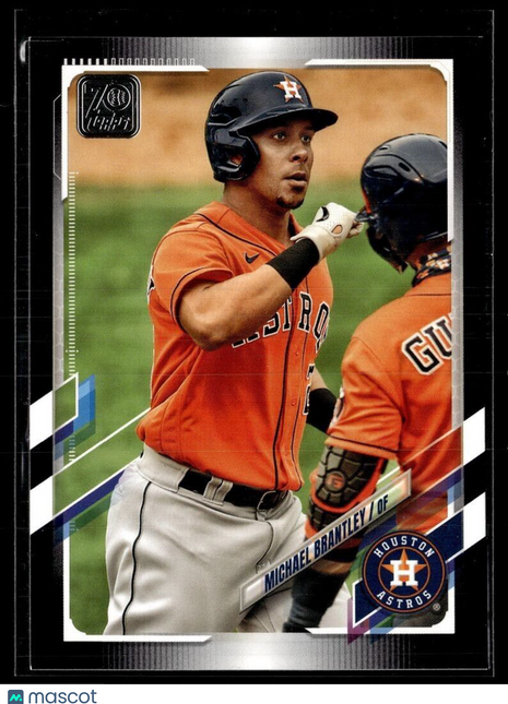 2021 TOPPS BLACK /70 MICHAEL BRANTLEY ASTROS