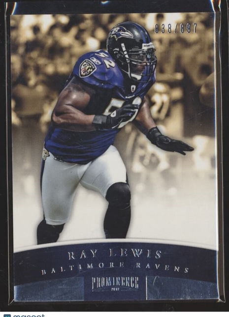 2012 PROMINENCE BASE /897 RAY LEWIS RAVENS