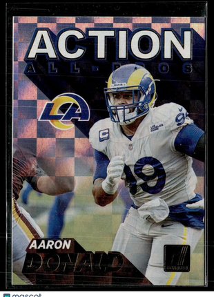 2021 DONRUSS ACTION ALL PROS AARON DONALD RAMS