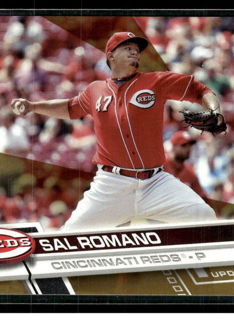 2017 TOPPS GOLD /2017 ROOKIE SAL ROMANO REDS