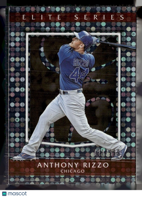 2016 DONRUSS ELITE SERIES /999 ANTHONY RIZZO CUBS