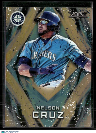 2017 TOPPS FIRE ORANGE /299 NELSON CRUZ MARINERS