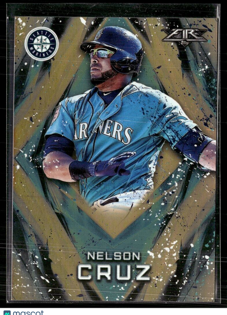 2017 TOPPS FIRE ORANGE /299 NELSON CRUZ MARINERS