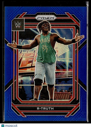 2023 PRIZM WWE BLUE /199 R-TRUTH