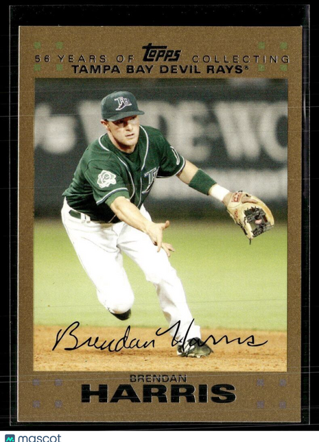 2007 TOPPS GOLD /2007 BRENDAN HARRIS RAYS
