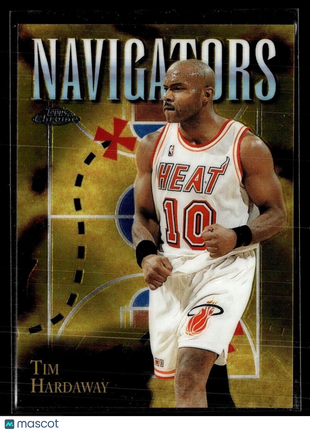 1998-99 TOPPS CHROME NAVIGATORS TIM HARDAWAY HEAT