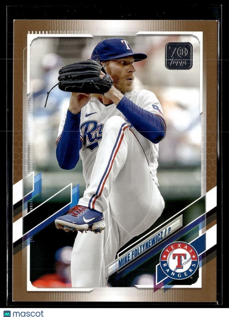 2021 TOPPS GOLD /2021 MIKE FOLTYNEWICZ RANGERS