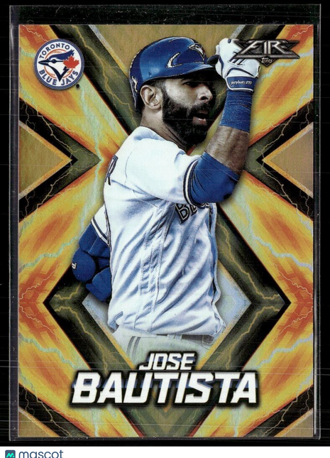 2017 TOPPS FIRE ORANGE /299 JOSE BAUTISTA BLUE JAYS