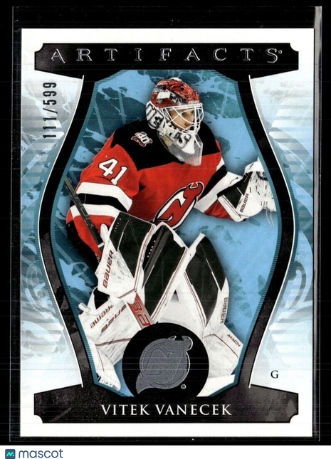 2023-24 UD ARTIFACTS BASE /599 VITEK VANECEK DEVILS