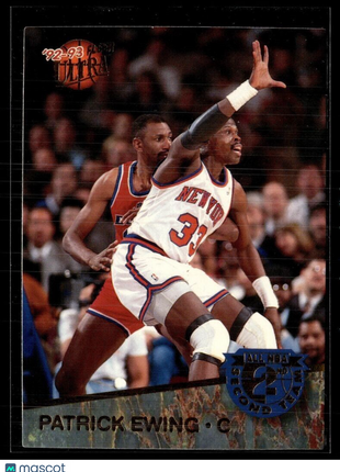 1992-93 FLEER ULTRA ALL NBA 2ND TEAM PATRICK EWING KNICKS