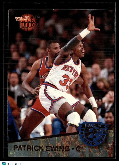 1992-93 FLEER ULTRA ALL NBA 2ND TEAM PATRICK EWING KNICKS