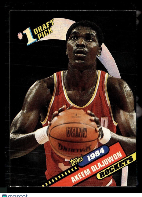 1993-94 TOPPS DRAFT PICK THROWBACK AKEEM OLAJUWON ROCKETS