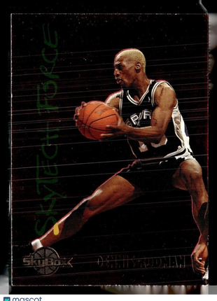 1995-96 SKYBOX SKYTECH FORCE DENNIS RODMAN PISTONS