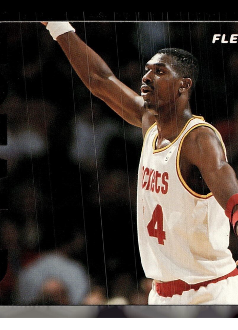 1995-96 FLEER TOTAL D HAKEEM OLAJUWON ROCKETS