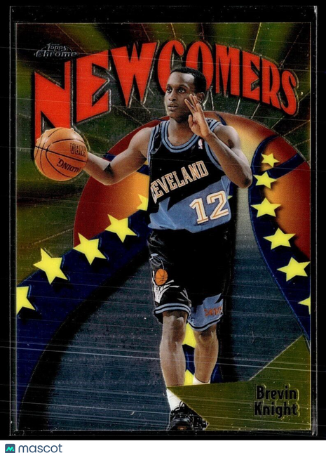 1998-99 TOPPS CHROME NEWCOMERS BREVIN KNIGHT CAVS