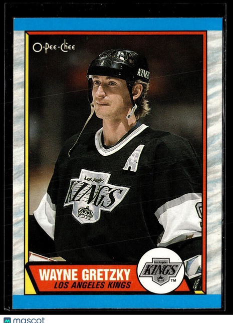 1989-90 O PEE CHEE WAYNE GRETZKY KINGS