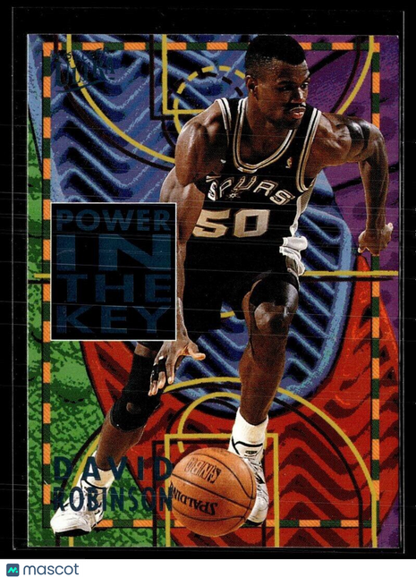 1994-95 FLEER ULTRA POWER IN KEY DAVID ROBINSON SPURS