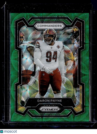 2023 PRIZM GREEN SCOPE /75 DARON PAYNE COMMANDERS