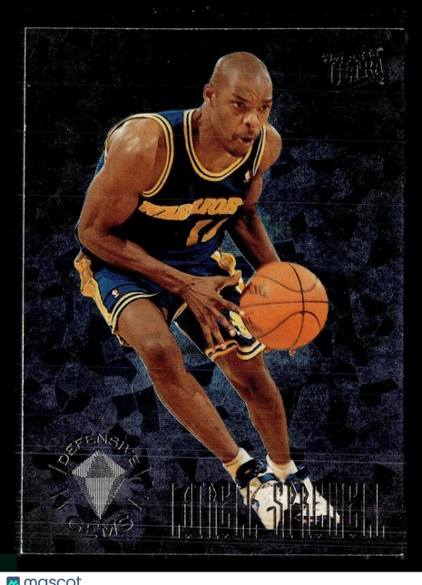 1994-95 FLEER ULTRA DEFENSIVE GEMS LATRELL SPREWELL WARRIORS
