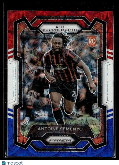 2023-24 PRIZM PL RED WHITE BLUE SCOPE ROOKIE ANTOINE SEMENYO BOURNEMOUTH