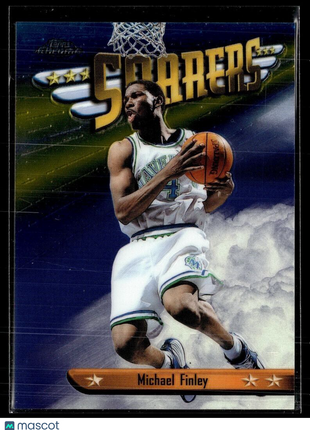 1998-99 TOPPS CHROME SOARERS MICHAEL FINLEY MAVERICKS