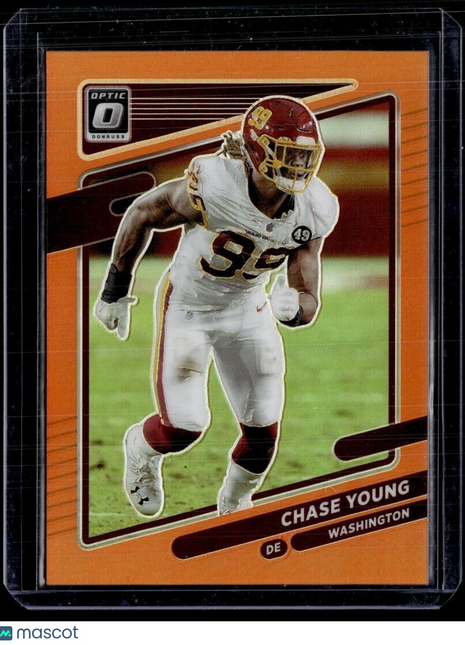 2021 OPTIC ORANGE /199 CHASE YOUNG WFT