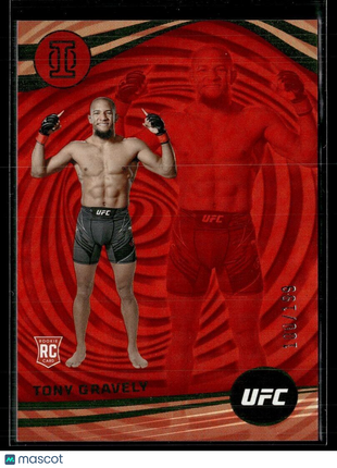 2023 CHRONICLES UFC RED ILLUSIONS /199 ROOKIE TONY GRAVELY