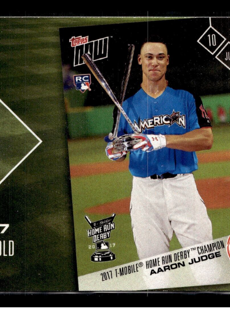 2018 TOPPS NOW AARON JUDGE YANKEES