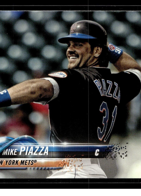 2018 TOPPS PHOTO VARIATION MIKE PIAZZA METS