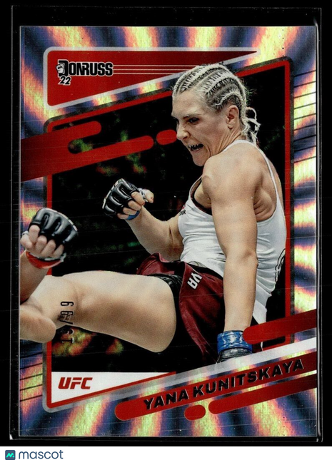 2022 DONRUSS UFC SILVER SPIRAL /99 YANA KUNITSKAYA