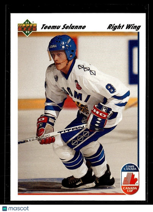 1991-92 UPPER DECK CANADA CUP TEEMU SELANNE CANADA