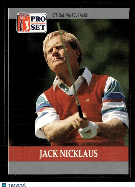 1990 PRO SET PGA TOUR JACK NICKLAUS