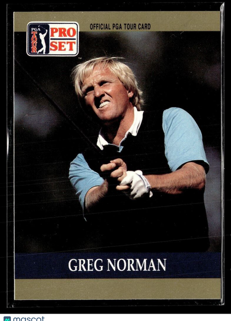 1990 PRO SET PGA TOUR GREG NORMAN