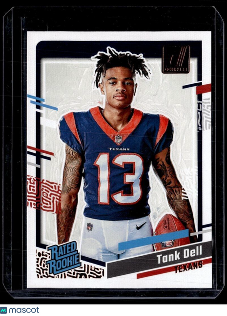 2023 DONRUSS RATED ROOKIE CANVAS TANK DELL TEXANS